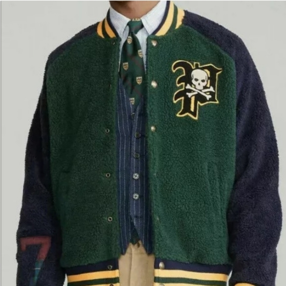 Polo Ralph Lauren Sherpa Baseball Jacket